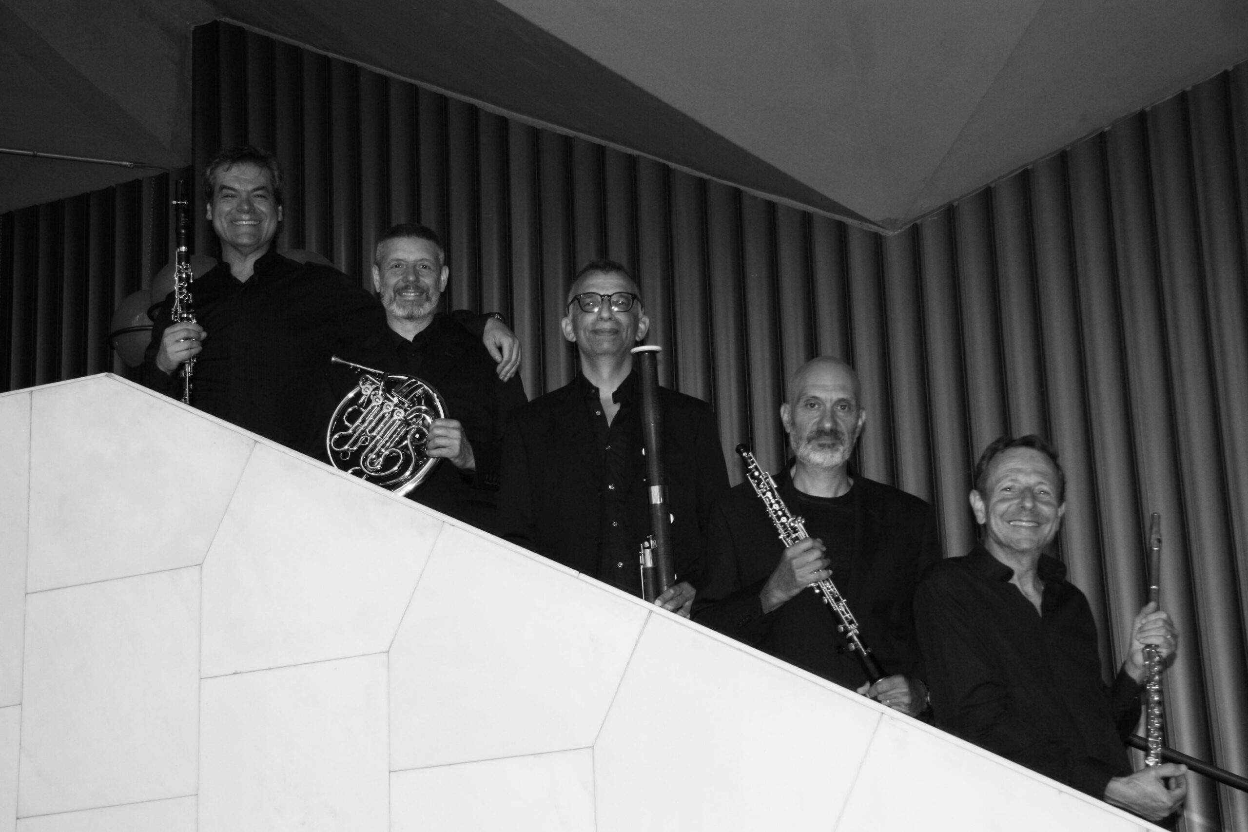 UNA PASSEGGIATA CREATIVA – 30 ottobre 2024, Biblioteca civica Italo Calvino, h. 18.00, Quintetto Prestige di Filarmonica TRT